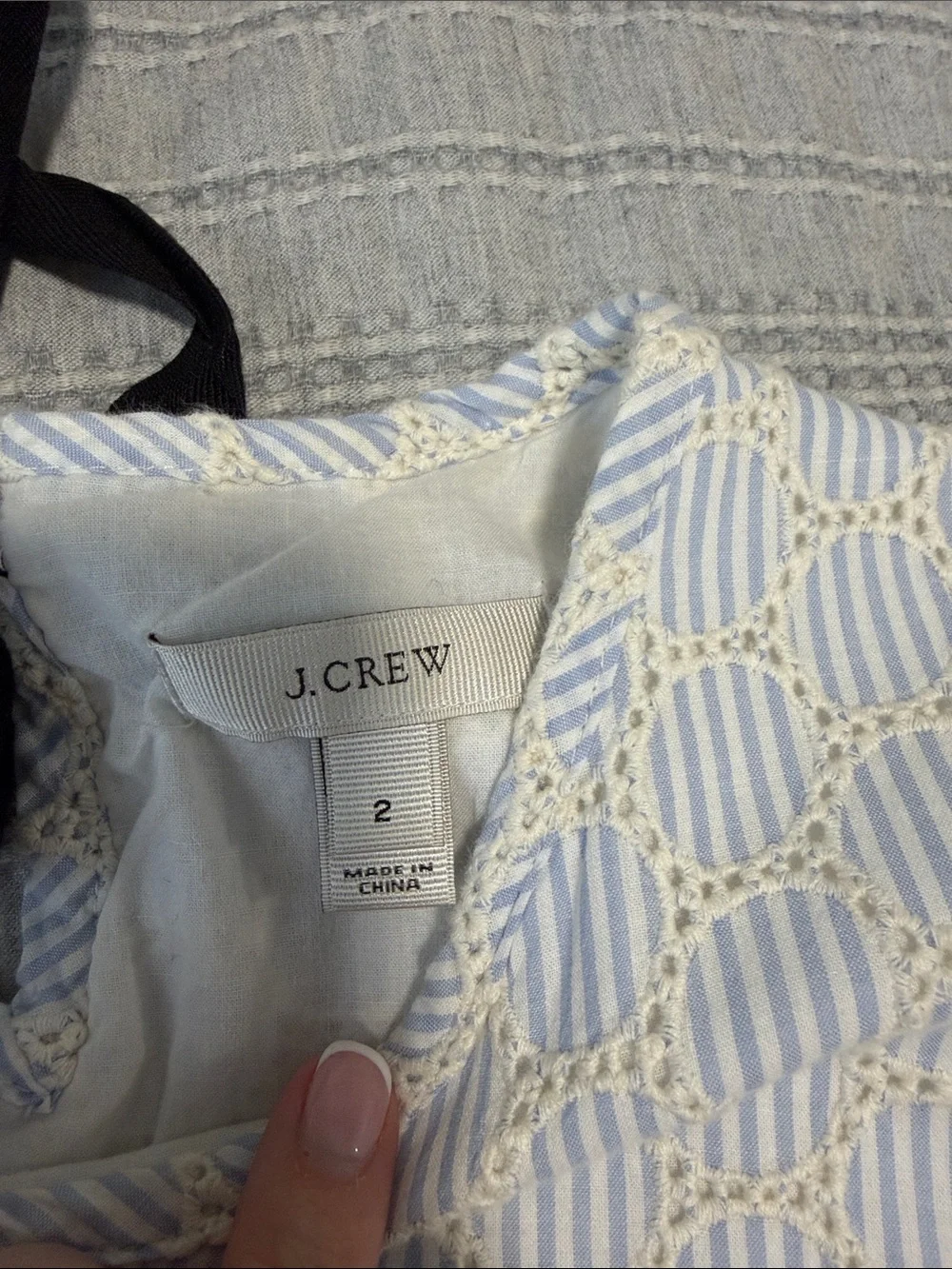 J. Crew White Sleeveless Lace Mini Dress
